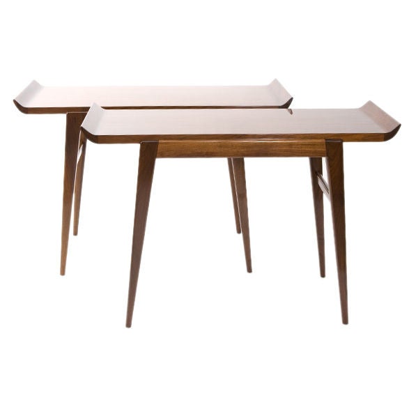 Pair of Consoles attributed to Jens Risom