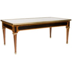 Neoclassical Marble Top Coffee Table