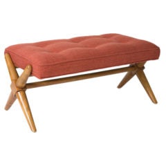 Robsjohn-Gibbings Upholstered Bench