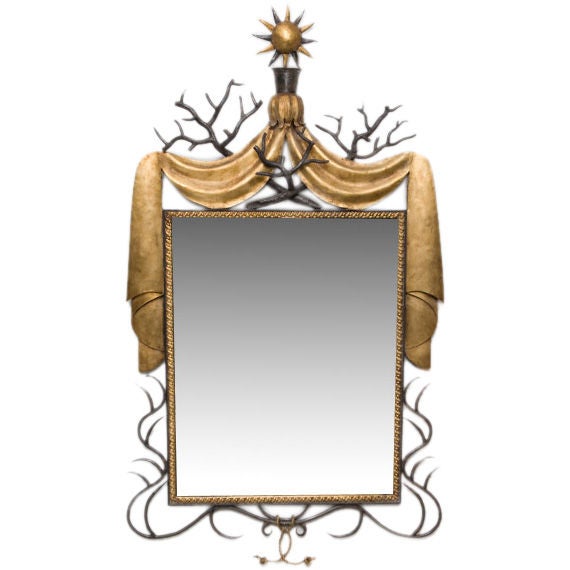 Poillerat Style Deco Style Mirror