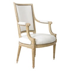 French Louis XVI Style Armchair 11