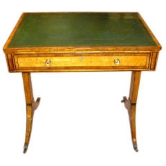Antique Satinwood Regency Ladies Desk