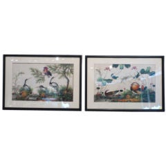 Pair of 19th C. Chinese Export Paintings