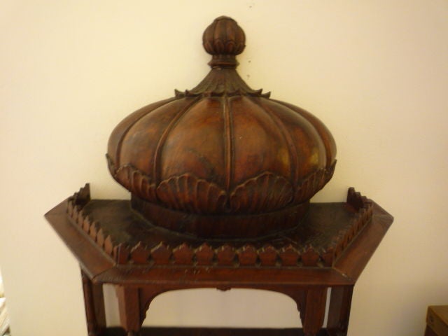 Anglo Indian Hanging Shelf