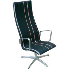 Arne Jacobsen Oxford Lounge Chair for Fritz Hansen, 1963