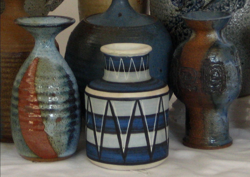 For a better idea of Lost Art Salon's wide range of ceramic pieces visit: http://www.lostartsalon.com/ceramics.html <br />
<br />
This group of Mid Century ceramic pieces is a small sampling of Lost Art Salon's extensive collection and have been