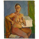California Expressionist Female Nude