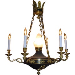 Antique French Empire Chandelier