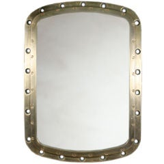 Vintage Port Hole Mirror