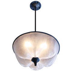 Greenwich Hotel Glass Hanging Light