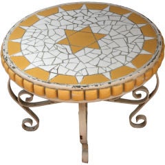 Model T Tile Table featuring Malibu Tile