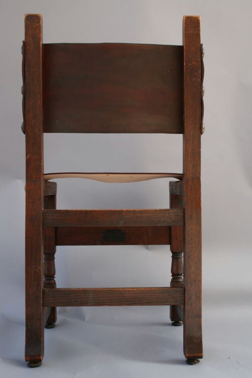 Set of 6 Dining Chairs by Jack Rennick, 1920s 2