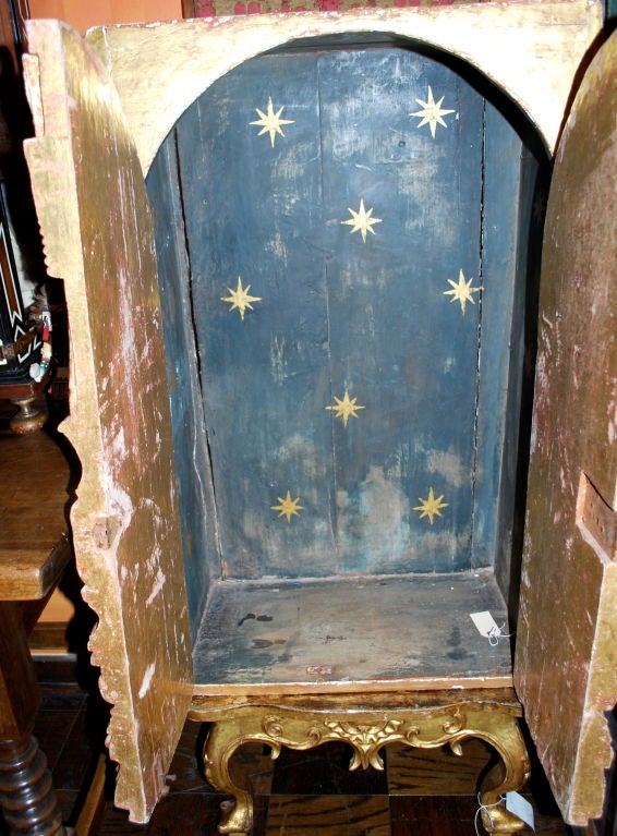 18th Century Gilded Spanish Colonial Altar Piece