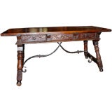 17th Century Spanish Library Console Table