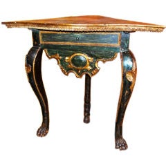 18th Century Spanish Colonial Corner Table 18th Century Spanish Colonial Corner Table