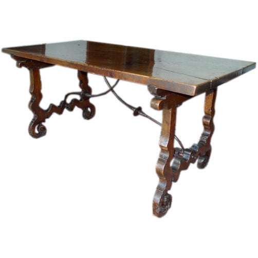 Excellent 17th Century Spanish Dining Table Console