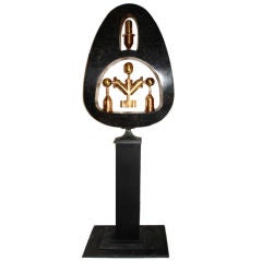 Large Bronze Modern Art Sculpture by Richard Harris