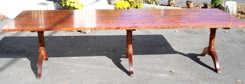 tiger maple table