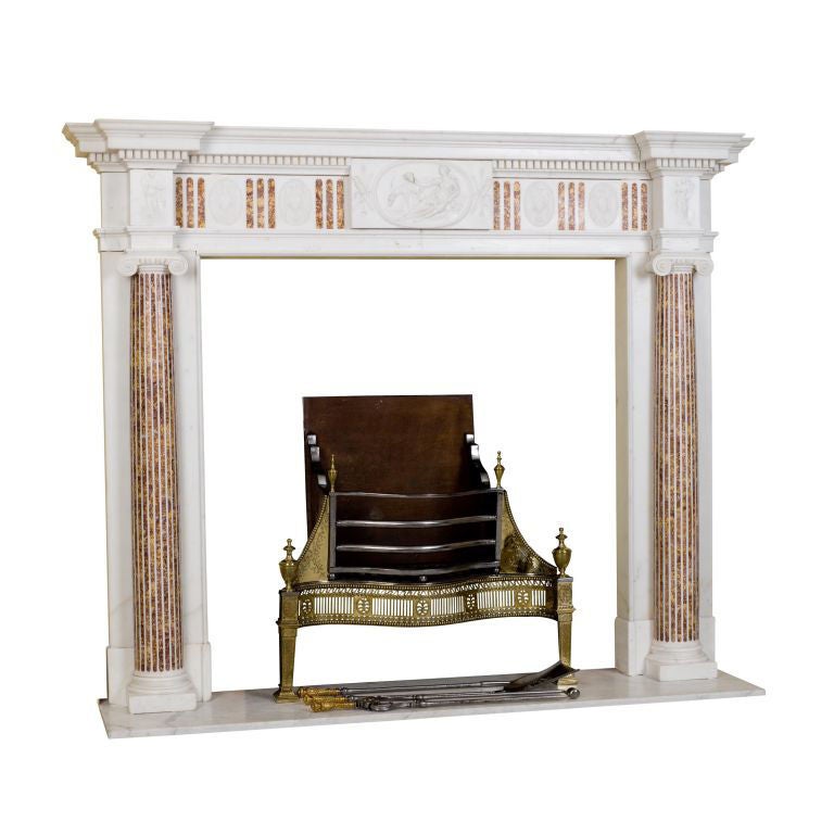 A George III Marble Fireplace