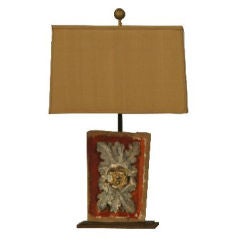 PAIR of Italian Plaques made into Lamps