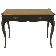 Antique Louis XV Style Ebonized Desk/Bureau