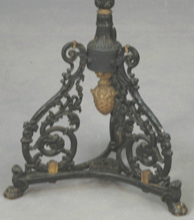 French Church Altar Candle Stand In Excellent Condition In Baton Rouge, LA