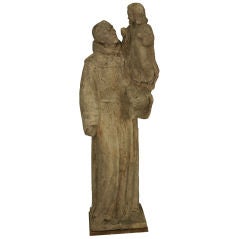 St. Anthony with Child Statue