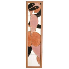 Cubist Nude tiled panel from Harris Strong's personal collection