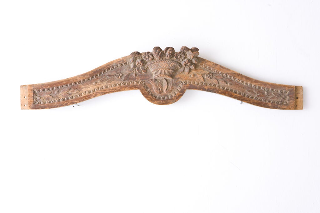 french architectural wood piece