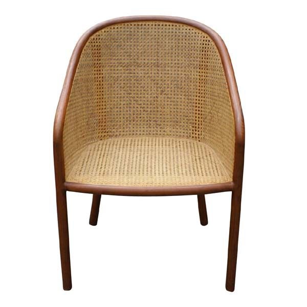 Set of Eight Ward Bennett Cane Chairs