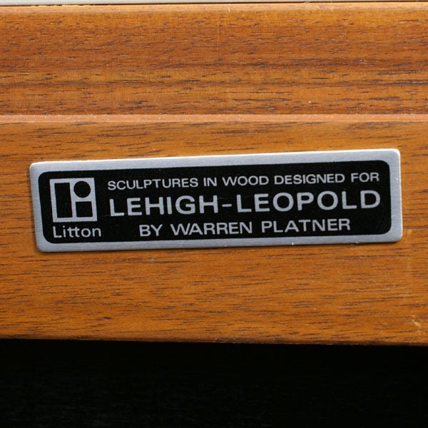 Warren Platner For Lehigh Leopold Desk And Credenza 3