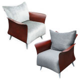 Pair Of Keilhauer Cherry Belle Chairs By Tom HcHugh