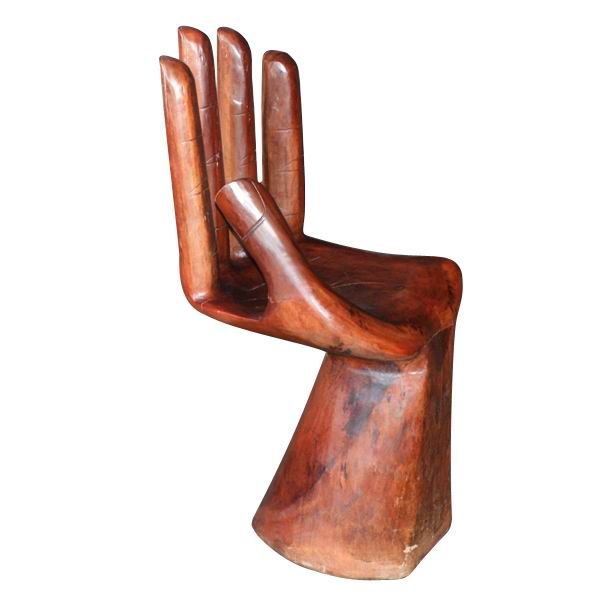 Pair Of Wooden Hand Chairs 2