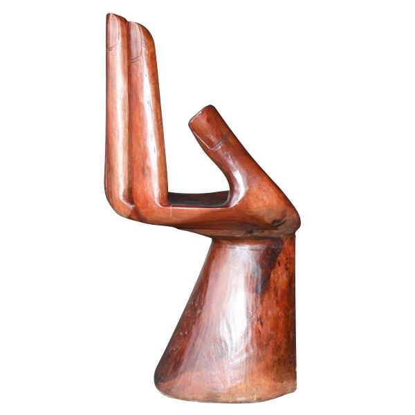Pair Of Wooden Hand Chairs 3