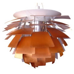 Vintage original Poul Henningsen for Louis Poulsen Artichoke Ceiling Lamp