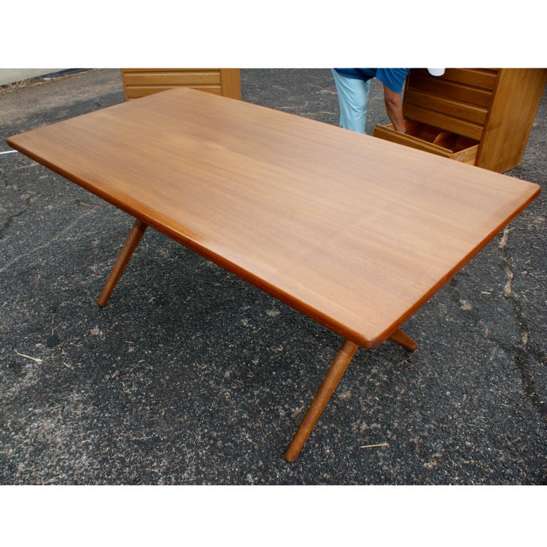 Mid-20th Century Hans J. Wegner For Andreas Tuck Dining Table