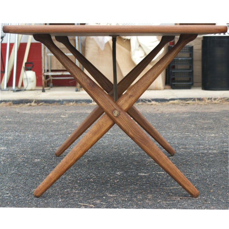 Wood Hans J. Wegner For Andreas Tuck Dining Table