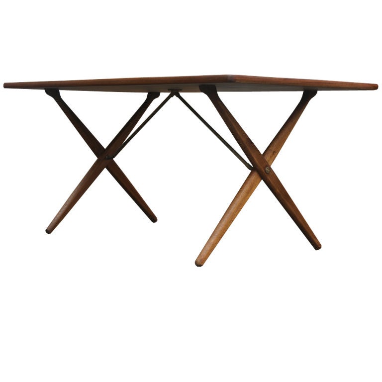 Hans J. Wegner For Andreas Tuck Dining Table 1
