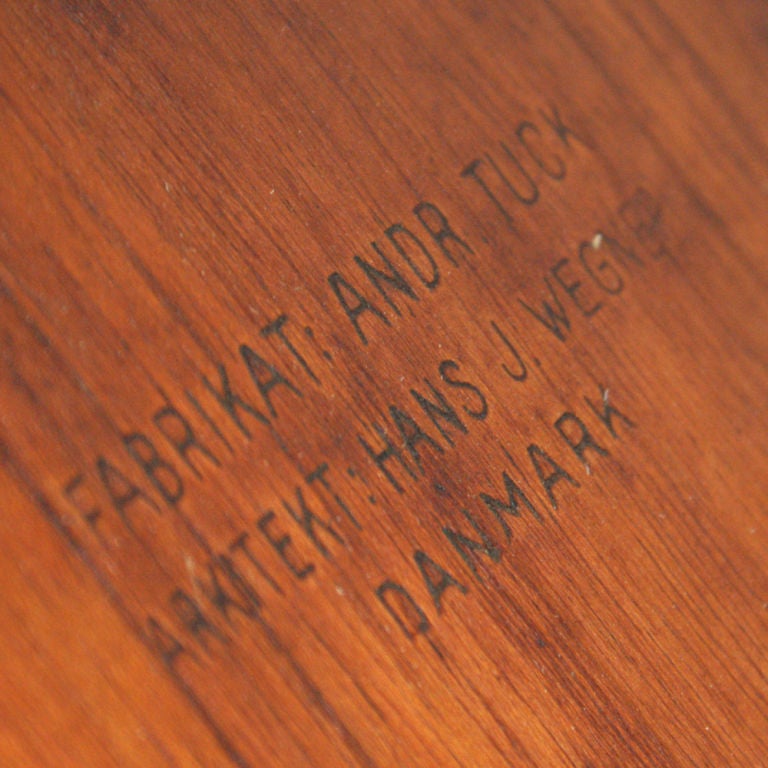 Hans J. Wegner For Andreas Tuck Dining Table 5