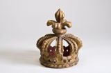 Italian Gilded Wood Crown