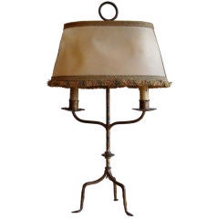 Small Lamp with Abat Jour