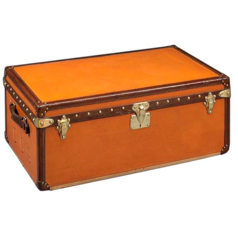 Louis Vuitton 'Malle Aero' trunk.