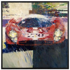 '1967 Targa Florio, Ferrari P4' by Dexter Brown, 1980 7