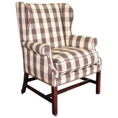 George III wing armchair