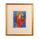 Vintage I'm That Cosmo Girl by artist Gerson Leiber (Born NY 1921)