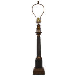 Antique 1800's French Oil Lamp converted into a Table Lamp