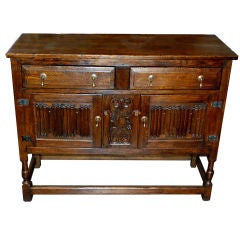 Vintage English Sideboard, Early 20th