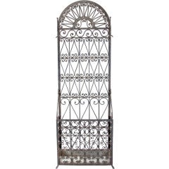 French Art Deco Forged Iron Hall Tree