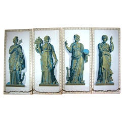 Set of Four Greek Goddesses Wallpaper Panels 2