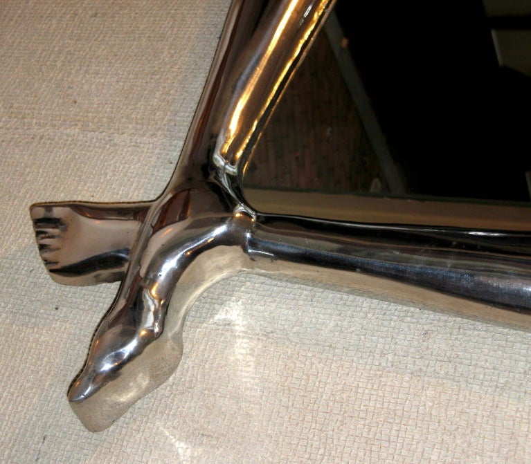 American Aluminium Figurative Mirror